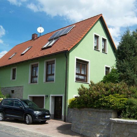 Ferienwohnung "An Der St. Ludmila" Crostwitz Exteriör bild