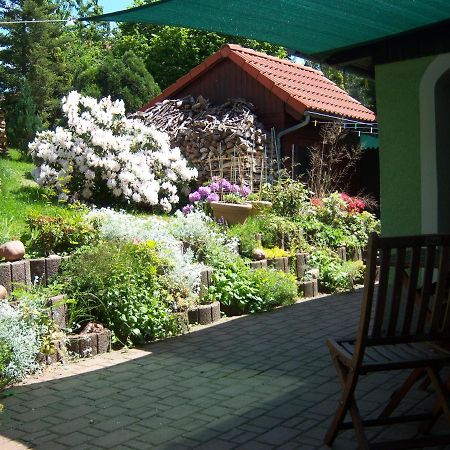 Ferienwohnung "An Der St. Ludmila" Crostwitz Exteriör bild