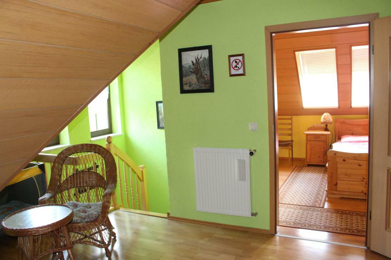 Ferienwohnung "An Der St. Ludmila" Crostwitz Exteriör bild