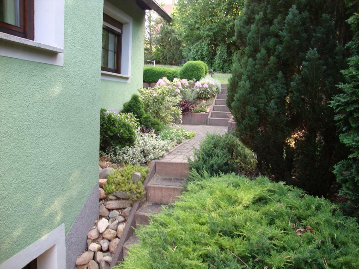 Ferienwohnung "An Der St. Ludmila" Crostwitz Exteriör bild